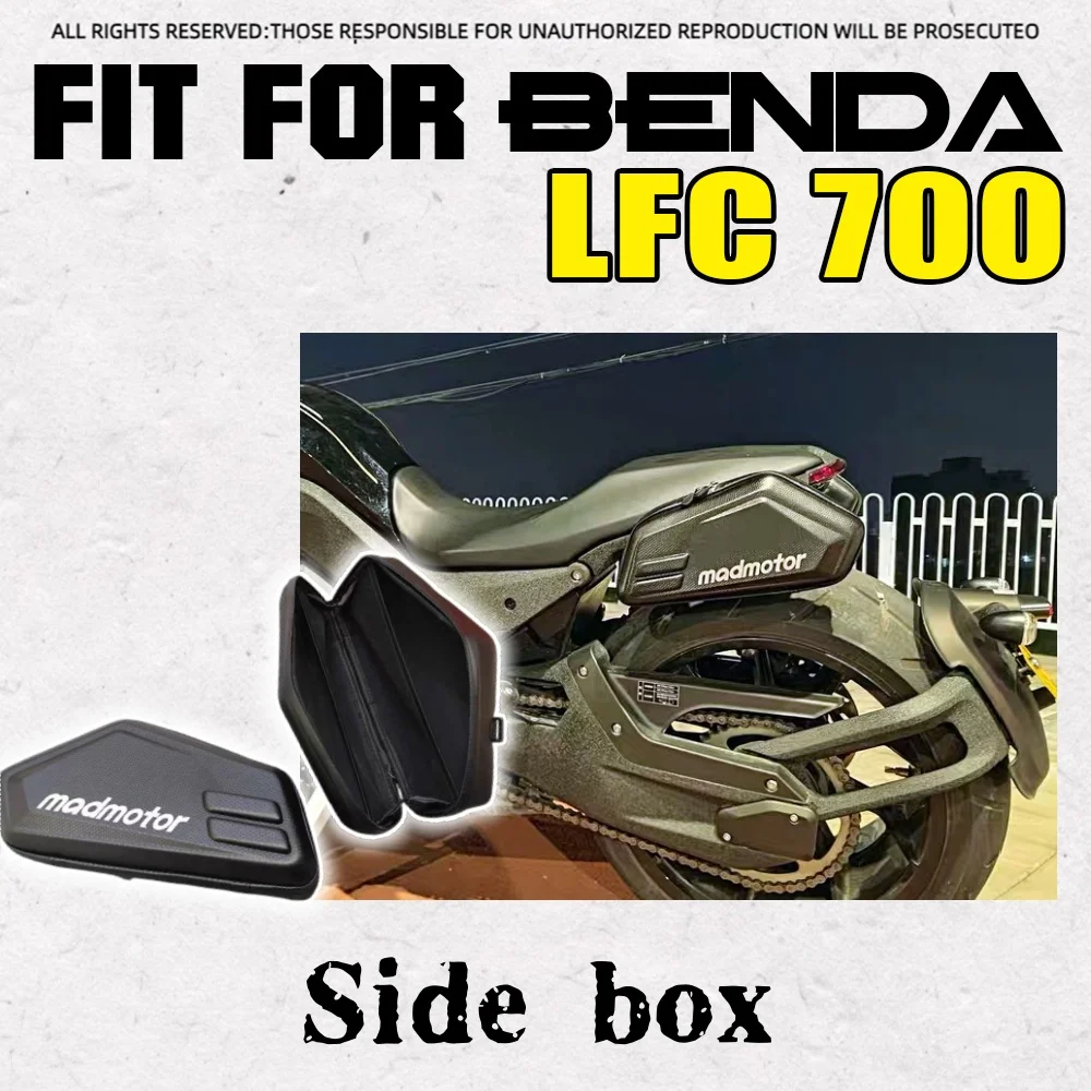 Waterproof Side Saddle Bag No Drill Mod Accessories Fit BENDA LFC700 LFC700 PRO
Waterproof Side Saddle Bag No Drill Mod Accessories Fit BENDA LFC700 LFC700 PRO