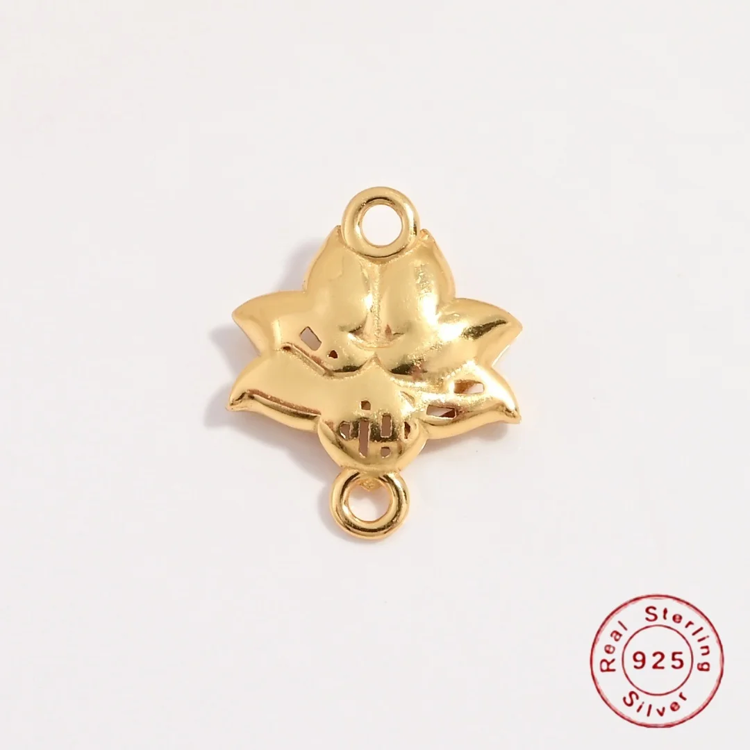 Соединительный шарм-кольцо из стерлингового серебра S925 с лотосом, аксессуары для самостоятельного изготовления браслетов и ожерелий SD138
Соединительный шарм-кольцо из стерлингового серебра S925 с лотосом, аксессуары для самостоятельного изготовления браслетов и ожерелий SD138