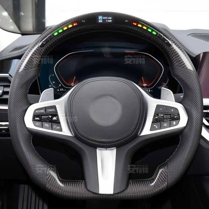 For BMW X3/X5 Carbon Fiber Smart Multi-Function LED Sport Steering Wheel (Custom Modified Part)
For BMW X3/X5 Carbon Fiber Smart Multi-Function LED Sport Steering Wheel (Custom Modified Part)