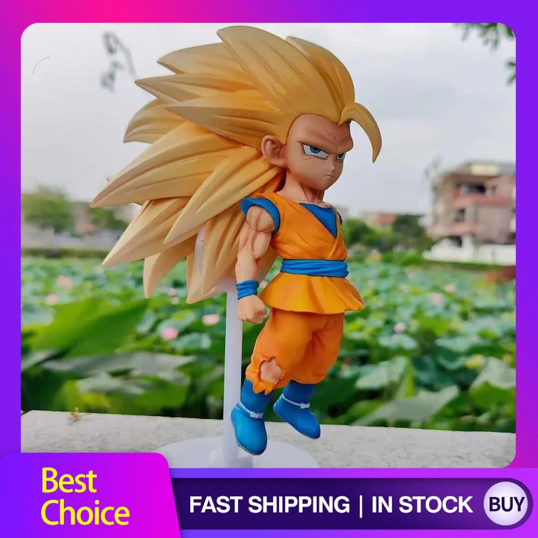 Dragon Ball secondary - market peripheral gifts, Super Saiyan, Great Demon Super 3 Goku GK figurine model ornament
Dragon Ball secondary - market peripheral gifts, Super Saiyan, Great Demon Super 3 Goku GK figurine model ornament