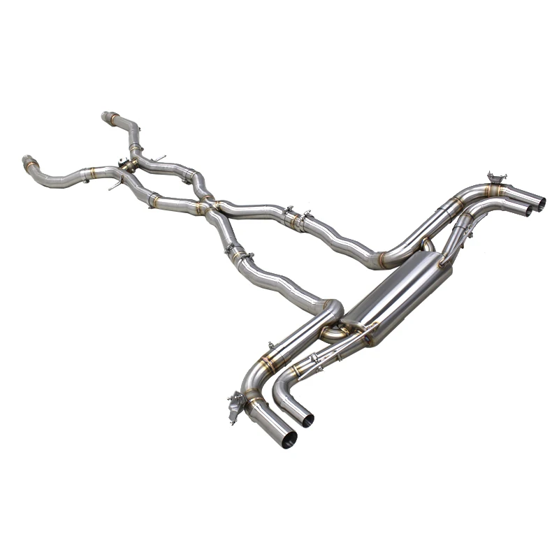 OBM Stainless Steel Catback Exhaust Pipes For Mercedes-Benz GLE63 AMG W166 4.0T 5.5T (2015-2022 ) Muffler With Valve System
OBM Stainless Steel Catback Exhaust Pipes For Mercedes-Benz GLE63 AMG W166 4.0T 5.5T (2015-2022 ) Muffler With Valve System