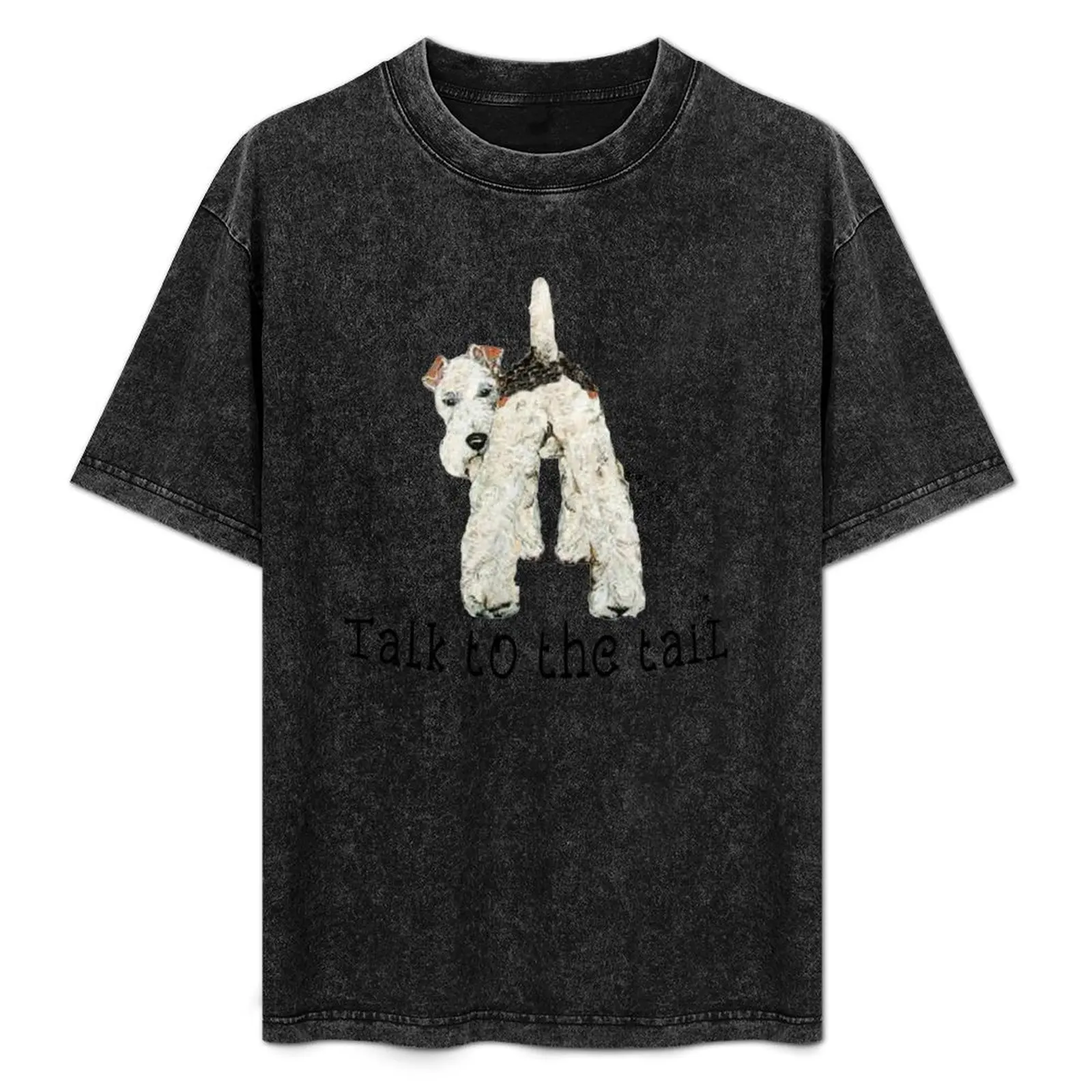 Wire Fox Terrier Talk to the Tail T-Shirt Casual Trendy Streetwear Tee Shirt
Wire Fox Terrier Talk to the Tail T-Shirt Casual Trendy Streetwear Tee Shirt