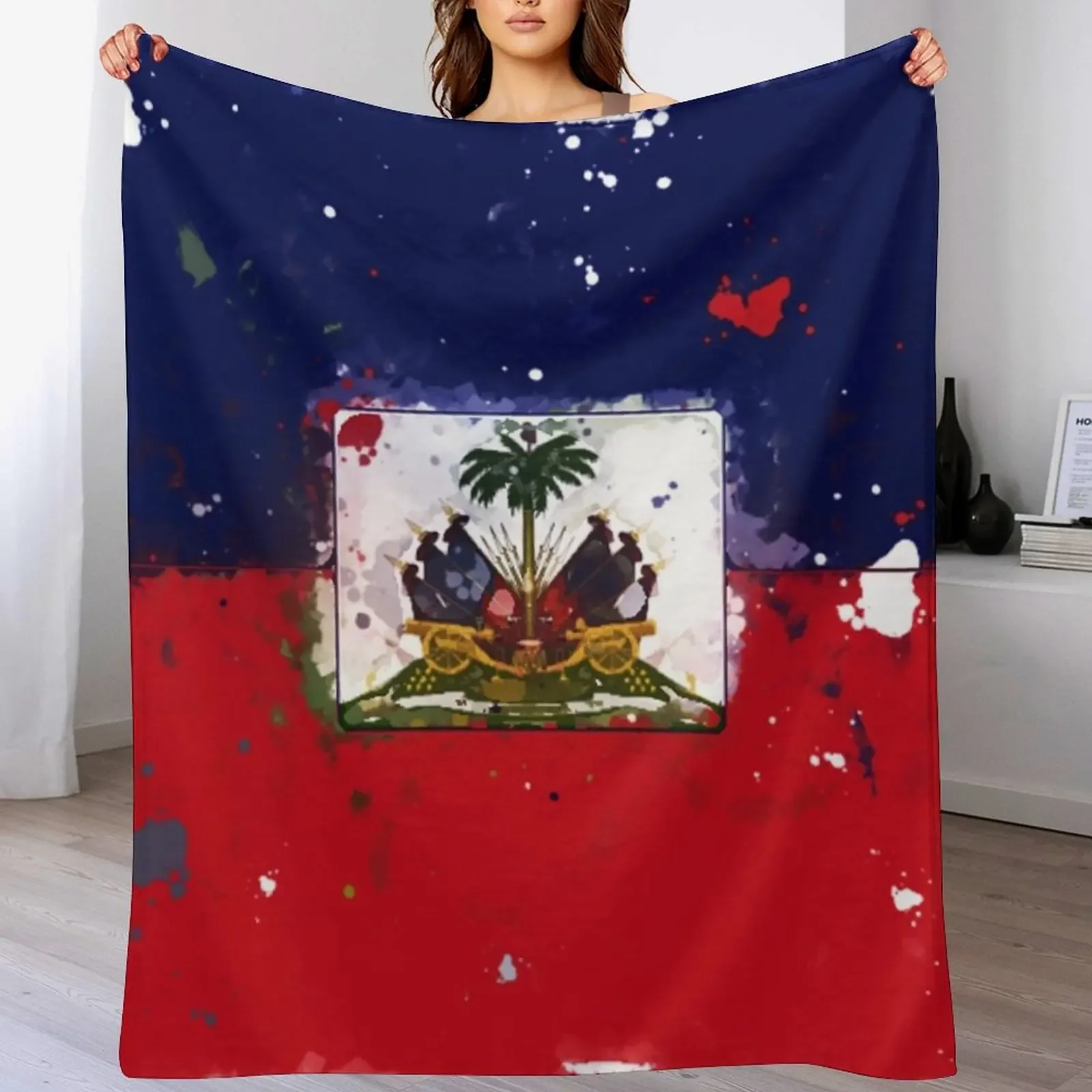 Haiti Grunge Flag Throw Blanket Cozy Microfiber Throw Blanket for Home Bedroom
Haiti Grunge Flag Throw Blanket Cozy Microfiber Throw Blanket for Home Bedroom