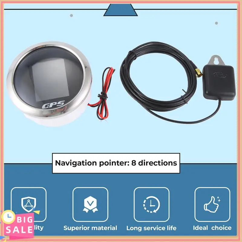 Better-85Mm Smart GPS Speedometer Waterproof TFT Screen Digital Tachometer Odometer With GPS Antenna For Car Boat Motorcycle
Better-85Mm Smart GPS Speedometer Waterproof TFT Screen Digital Tachometer Odometer With GPS Antenna For Car Boat Motorcycle