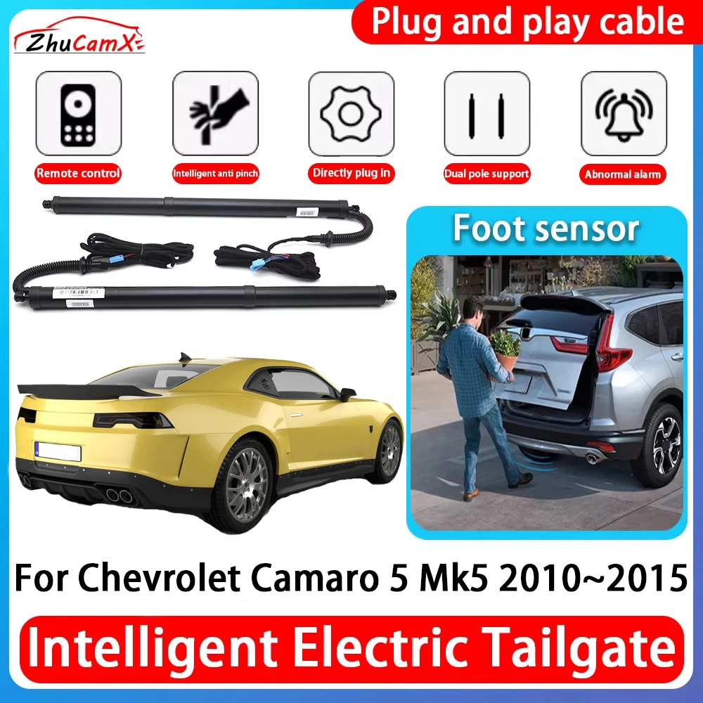ZhuCamX Car Power Trunk Electric Suction Tailgate Intelligent Tail Gate Lift Strut For Chevrolet Camaro 5 Mk5 2010~2015
ZhuCamX Car Power Trunk Electric Suction Tailgate Intelligent Tail Gate Lift Strut For Chevrolet Camaro 5 Mk5 2010~2015