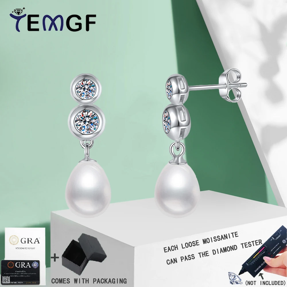 TEMGF 1 пара муассанитовых шпилек для ушей 8 мм-9 мм, серьги-капли с пресноводным жемчугом для женщин, изысканные ювелирные изделия из стерлингового серебра S925 с GRA
TEMGF 1 пара муассанитовых шпилек для ушей 8 мм-9 мм, серьги-капли с пресноводным жемчугом для женщин, изысканные ювелирные изделия из стерлингового серебра S925 с GRA