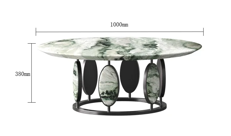 Minimalist Italian light luxury natural Dali, high-end villa luxury stone round coffee table combination 
Minimalist Italian light luxury natural Dali, high-end villa luxury stone round coffee table combination