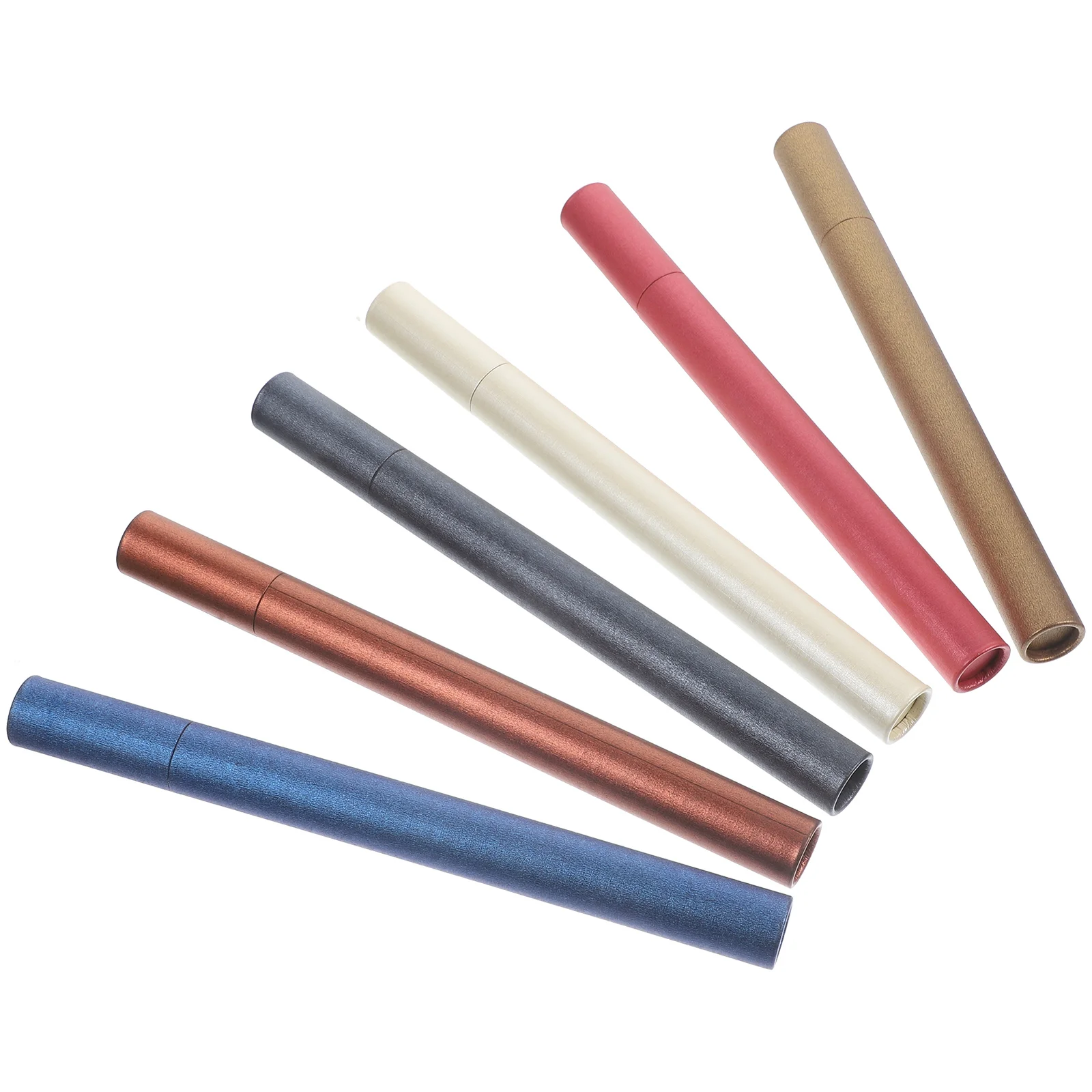 6 Pcs Pearlescent Gold Incense Stick Tube Home Holders Lightweight Convenient Tubes Storage Portable Canisters Burner
6 Pcs Pearlescent Gold Incense Stick Tube Home Holders Lightweight Convenient Tubes Storage Portable Canisters Burner