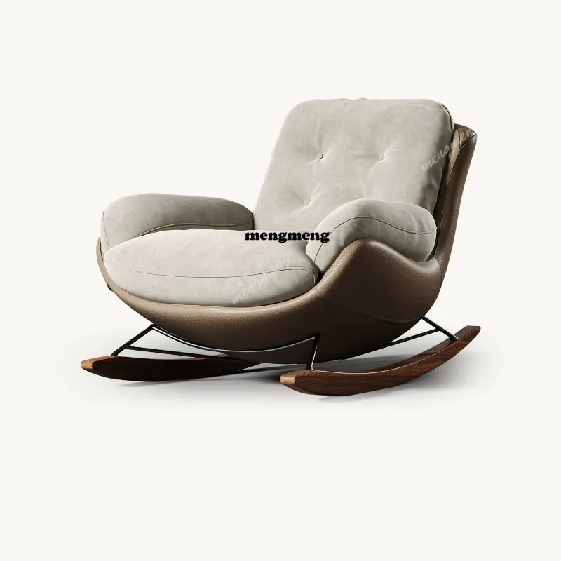 Italian minimalist rocking chair 2026 new simple recliner home leisure sofa balcony lazy chair
Italian minimalist rocking chair 2026 new simple recliner home leisure sofa balcony lazy chair