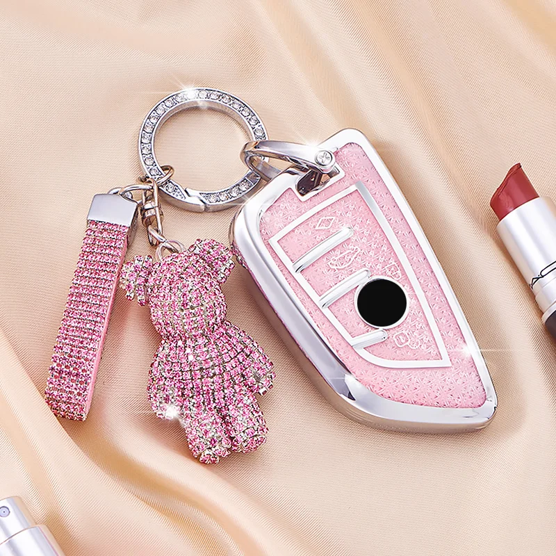 Female Key Case for BMW X1 X3 X4 X5 F15 X6 F16 G30 7 Series G11 F48 F39 520 525 F30 118i 218i 320i Car KEY Cover Icar Holder Bag
Female Key Case for BMW X1 X3 X4 X5 F15 X6 F16 G30 7 Series G11 F48 F39 520 525 F30 118i 218i 320i Car KEY Cover Icar Holder Bag
