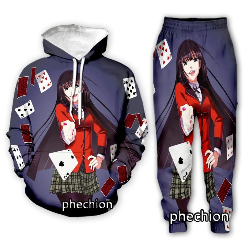phechion New Men/Women Kakegurui 3D Print Clothing Long Sleeve Fashion Sweatshirt Hoodies Sport Casual Pants Z160
phechion New Men/Women Kakegurui 3D Print Clothing Long Sleeve Fashion Sweatshirt Hoodies Sport Casual Pants Z160