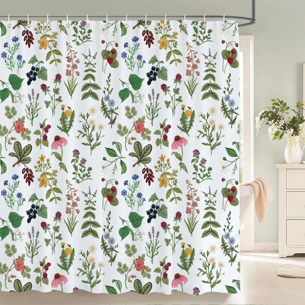 3D Shower Curtain Nordic style Flowers Plant leaves Printed Waterproof Polyester Fabric Bath Curtains for Bathroom with Hooks
3D Shower Curtain Nordic style Flowers Plant leaves Printed Waterproof Polyester Fabric Bath Curtains for Bathroom with Hooks