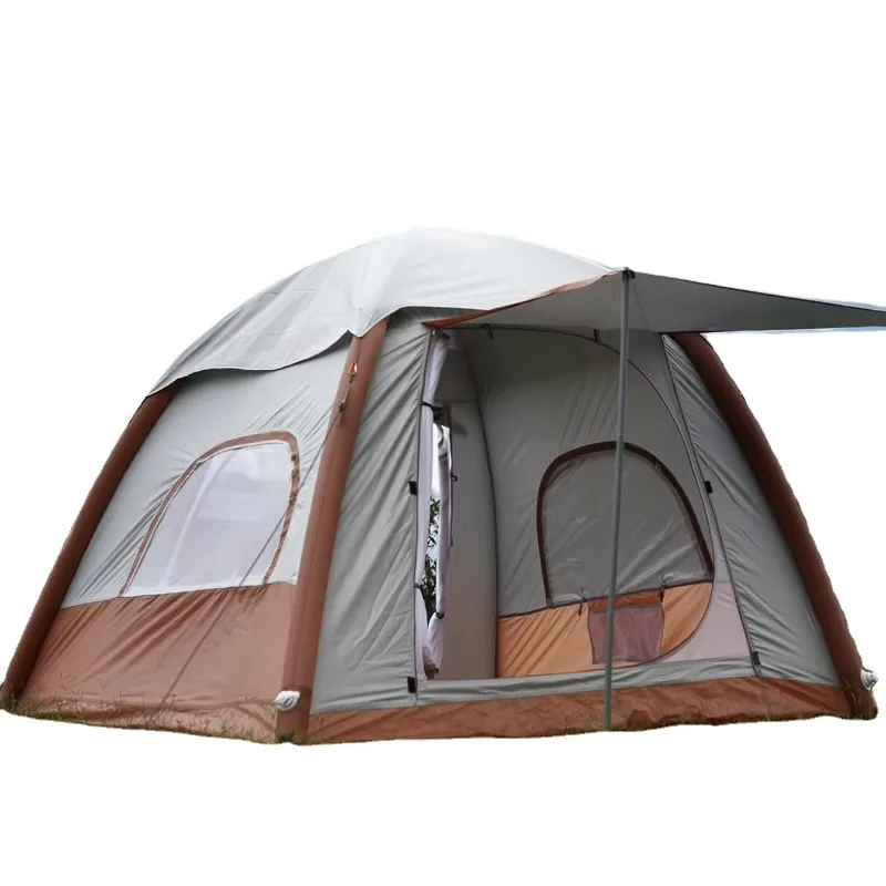 4 Season Glamping Inflatable Camping Tent With 2-4 Persons Waterproof Windproof Outdoor Air Tent
4 Season Glamping Inflatable Camping Tent With 2-4 Persons Waterproof Windproof Outdoor Air Tent