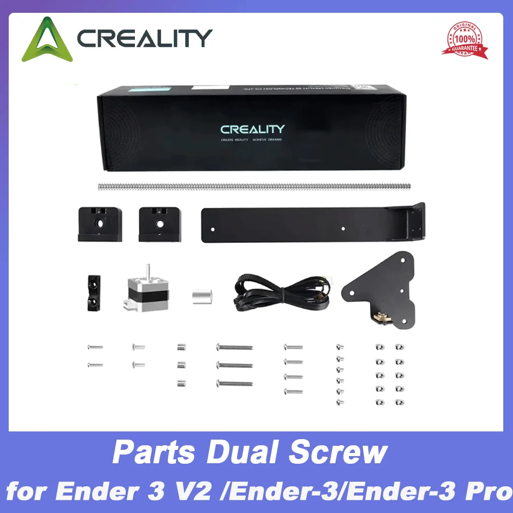 Creality Ender-3 V2 Neo Dual Z-axis Upgrade Kit 3D Printer Parts Dual Screw Rod Upgrade Kit for Ender 3 V2 /Ender-3/Ender-3 Pro
Creality Ender-3 V2 Neo Dual Z-axis Upgrade Kit 3D Printer Parts Dual Screw Rod Upgrade Kit for Ender 3 V2 /Ender-3/Ender-3 Pro