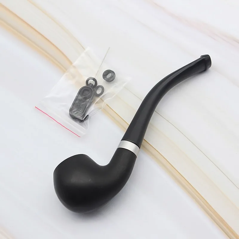 Black Durable Household Merchandises Wood Curved Cigarette Pipes Cigar Smoking Accessories Tobacco Pipe
Black Durable Household Merchandises Wood Curved Cigarette Pipes Cigar Smoking Accessories Tobacco Pipe