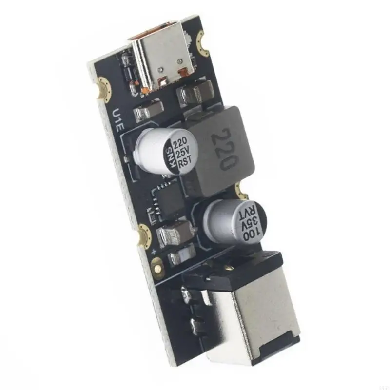 E65E Универсальные входные напряжения диапазоны 12V-30 В PD65W Type C Плата зарядки модуля
E65E Универсальные входные напряжения диапазоны 12V-30 В PD65W Type C Плата зарядки модуля