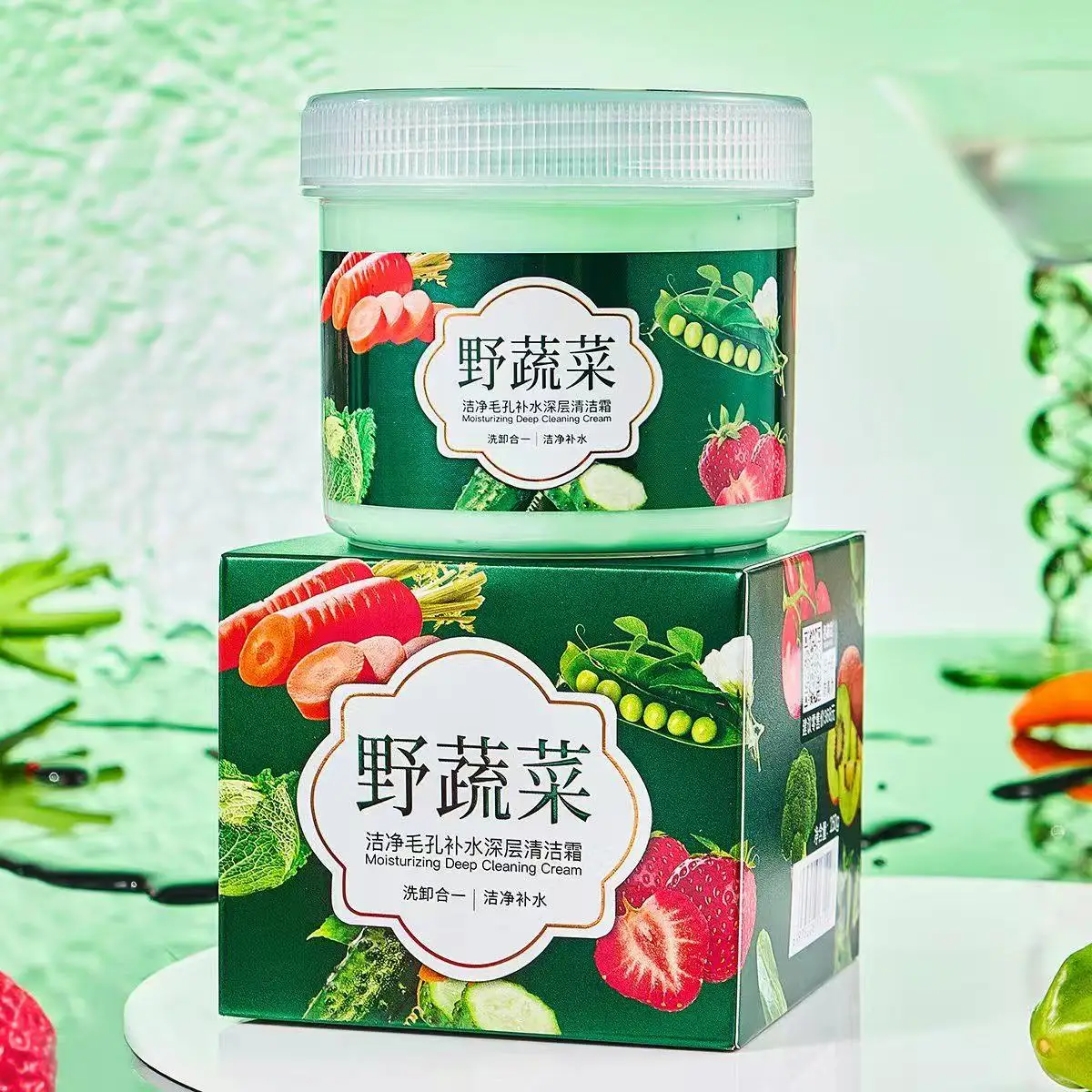 Wild Vegetable Cleanser !Deeply Clean & Hydrate
Wild Vegetable Cleanser !Deeply Clean & Hydrate