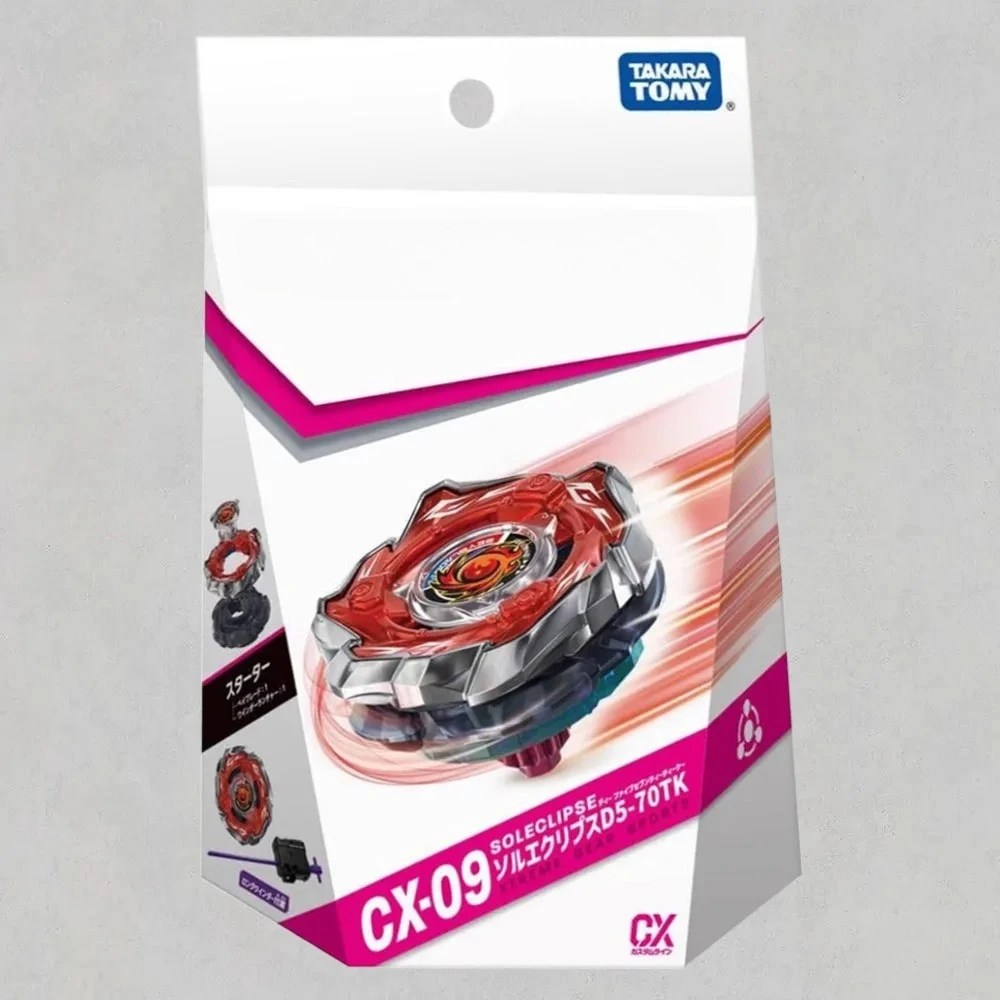 Оригинальный стартер Bey X CX-09 Sol Eclipse D5-70TK Blade
Оригинальный стартер Bey X CX-09 Sol Eclipse D5-70TK Blade