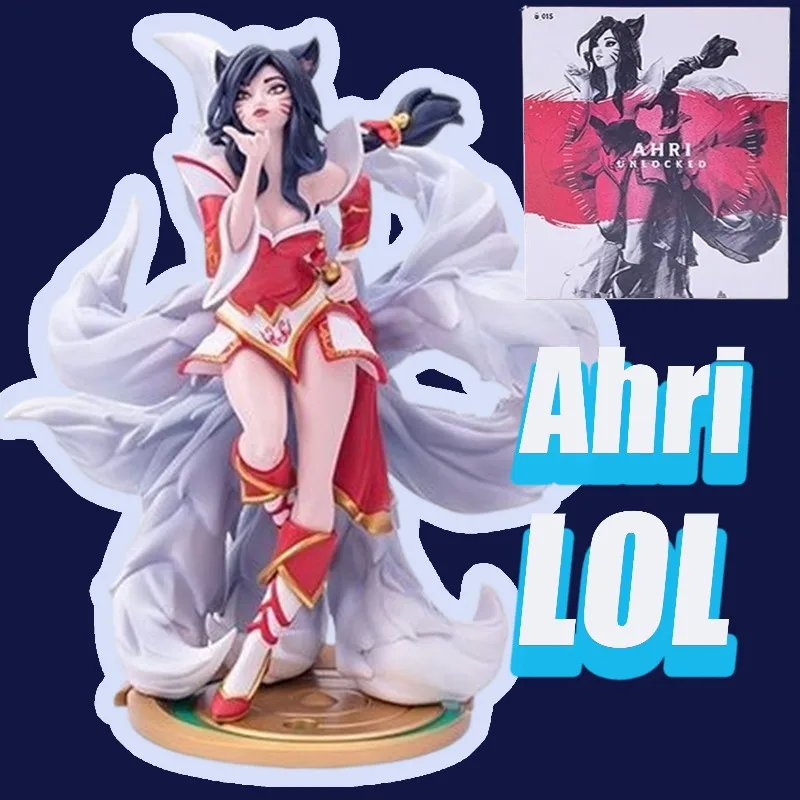 Original LOL Ahri The Nine Tailed Statue Medium Size Action Figure Brand New Unopened League of Legends Collectible Model Toys
Original LOL Ahri The Nine Tailed Statue Medium Size Action Figure Brand New Unopened League of Legends Collectible Model Toys