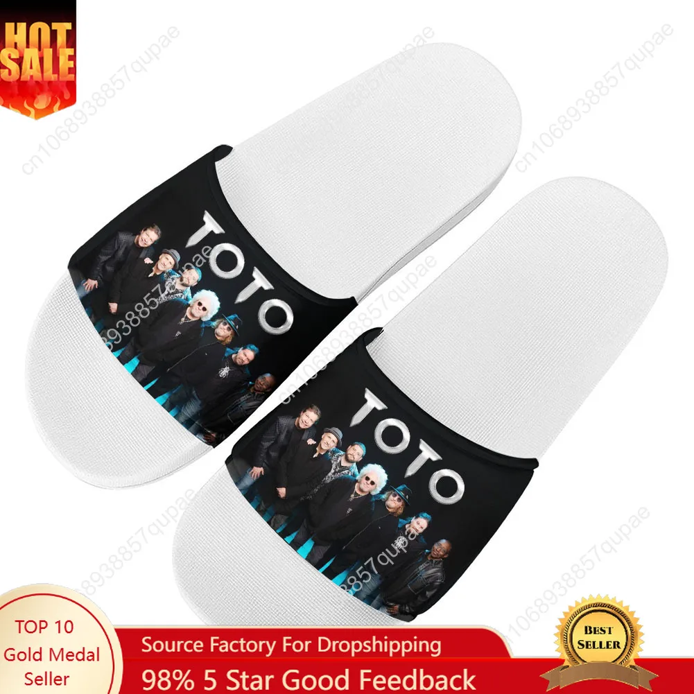 Toto Band Slippers Home Water Shoes Rock Music Men Women Teenagers Beach Pool Sandals High Quality Custom Summer Slipper
Toto Band Slippers Home Water Shoes Rock Music Men Women Teenagers Beach Pool Sandals High Quality Custom Summer Slipper