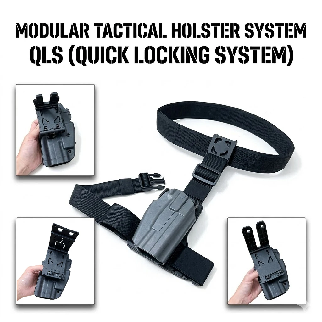 Tactical Holster for Glock 17 19 22 1911 M92 Quick Release Pistol Belt Holster Airsoft Hunting Drop Leg Rig Case
Tactical Holster for Glock 17 19 22 1911 M92 Quick Release Pistol Belt Holster Airsoft Hunting Drop Leg Rig Case
