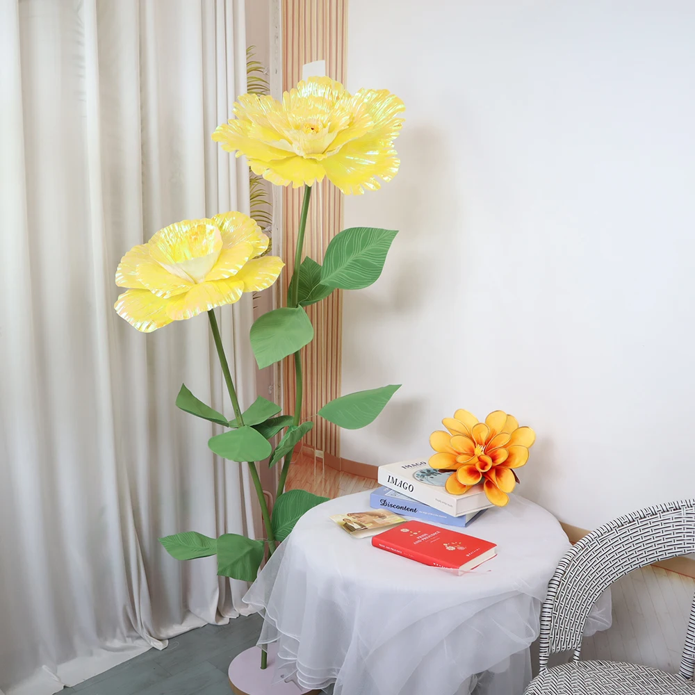Large Color Peony Handmade Flower Shopping Mall Window Display Valentine's Day Grand Event Decoration Artificial Flowers
Large Color Peony Handmade Flower Shopping Mall Window Display Valentine's Day Grand Event Decoration Artificial Flowers