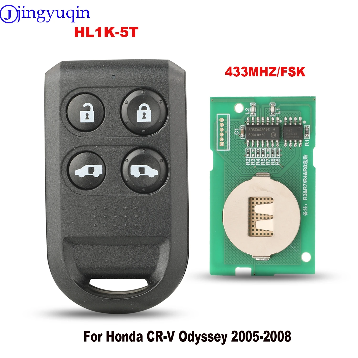Jingyuqin пульт дистанционного управления ключом автомобиля FREED THailand 433 МГц для Honda CR-V 1996-2010 Odyssey 2005-2008 HL1K-5T 
Jingyuqin пульт дистанционного управления ключом автомобиля FREED THailand 433 МГц для Honda CR-V 1996-2010 Odyssey 2005-2008 HL1K-5T