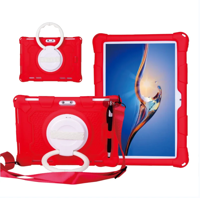 360°Rotating Case For Samsung Galaxy Tab S7FE T730 T735 12.4 2022 S8 Plus X800 Silicone Stand Tablet Cover With Shoulder Straps
360°Rotating Case For Samsung Galaxy Tab S7FE T730 T735 12.4 2022 S8 Plus X800 Silicone Stand Tablet Cover With Shoulder Straps