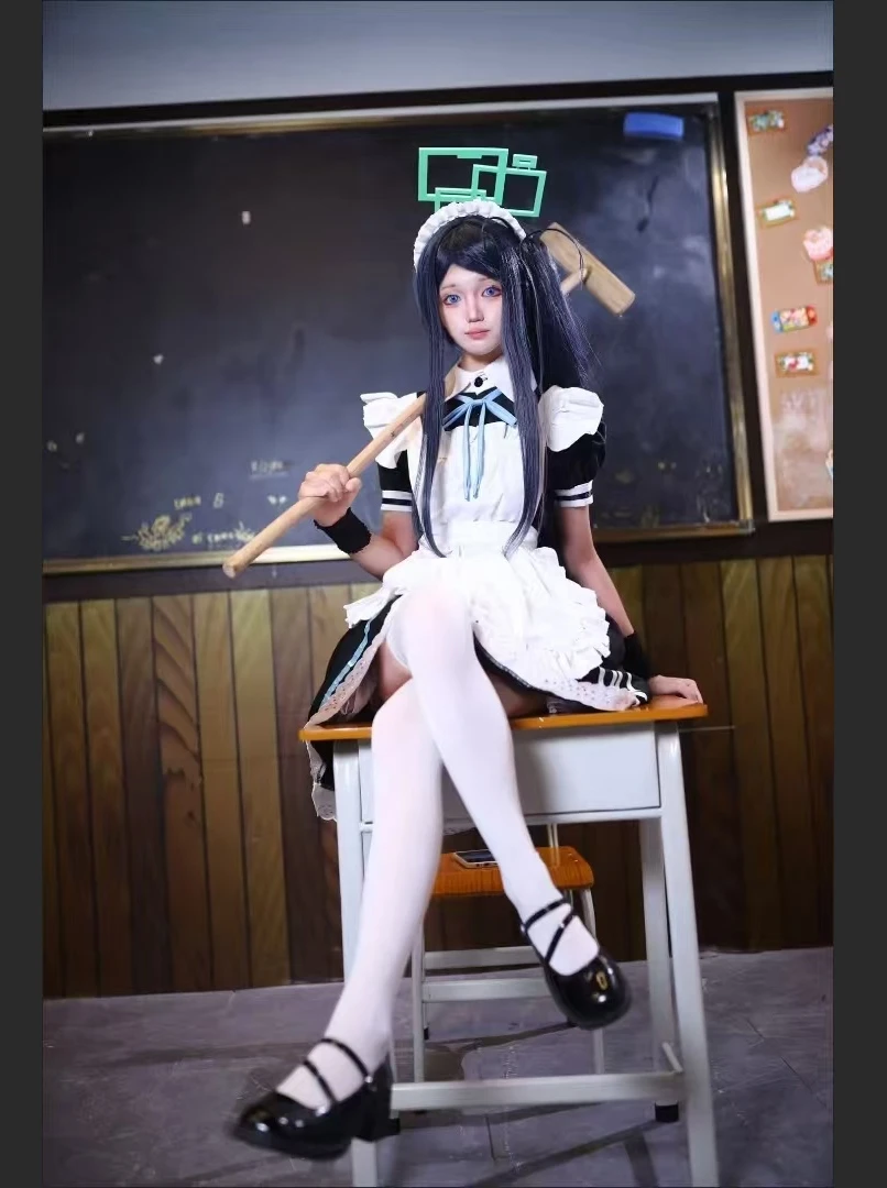 Tendo Alice Cosplay Costume Blue Archive Maid Outfit
Tendo Alice Cosplay Costume Blue Archive Maid Outfit