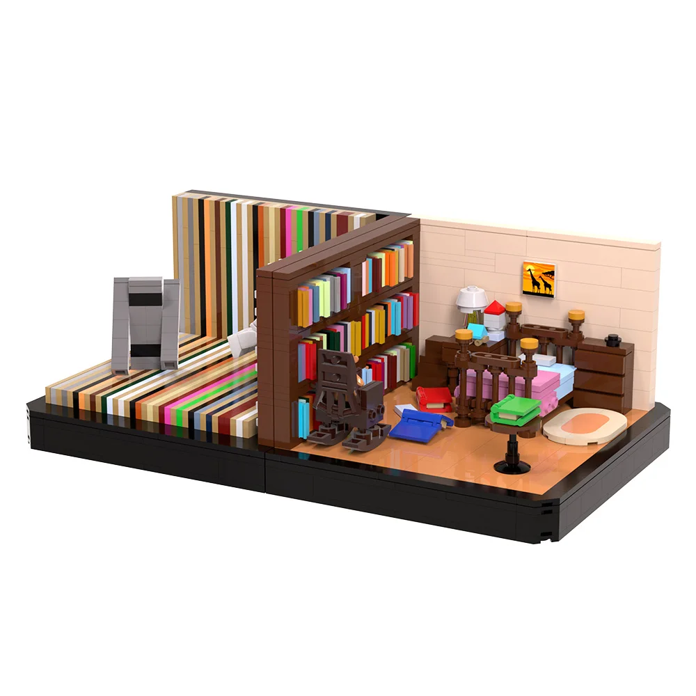 Gobricks MOC classic film Interstellars Building Blocks Model Architectural Study Room Bricks diy Assembled Toy Children Gift
Gobricks MOC classic film Interstellars Building Blocks Model Architectural Study Room Bricks diy Assembled Toy Children Gift