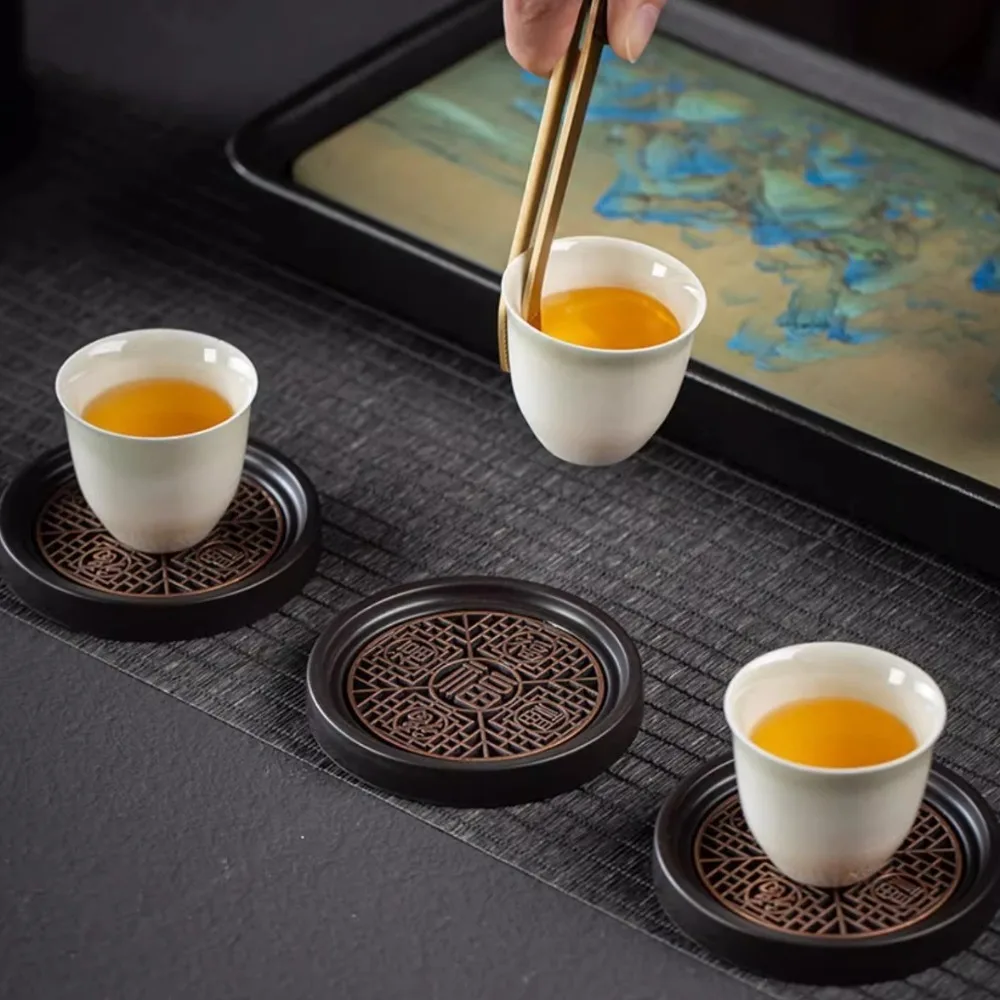 Anti-scalding Kung Fu Tea Coaster Plastic Elegant Heat Insulation Mat Chinese Style Lightweight Chinese Style Tray Tea Ceremony
Anti-scalding Kung Fu Tea Coaster Plastic Elegant Heat Insulation Mat Chinese Style Lightweight Chinese Style Tray Tea Ceremony
