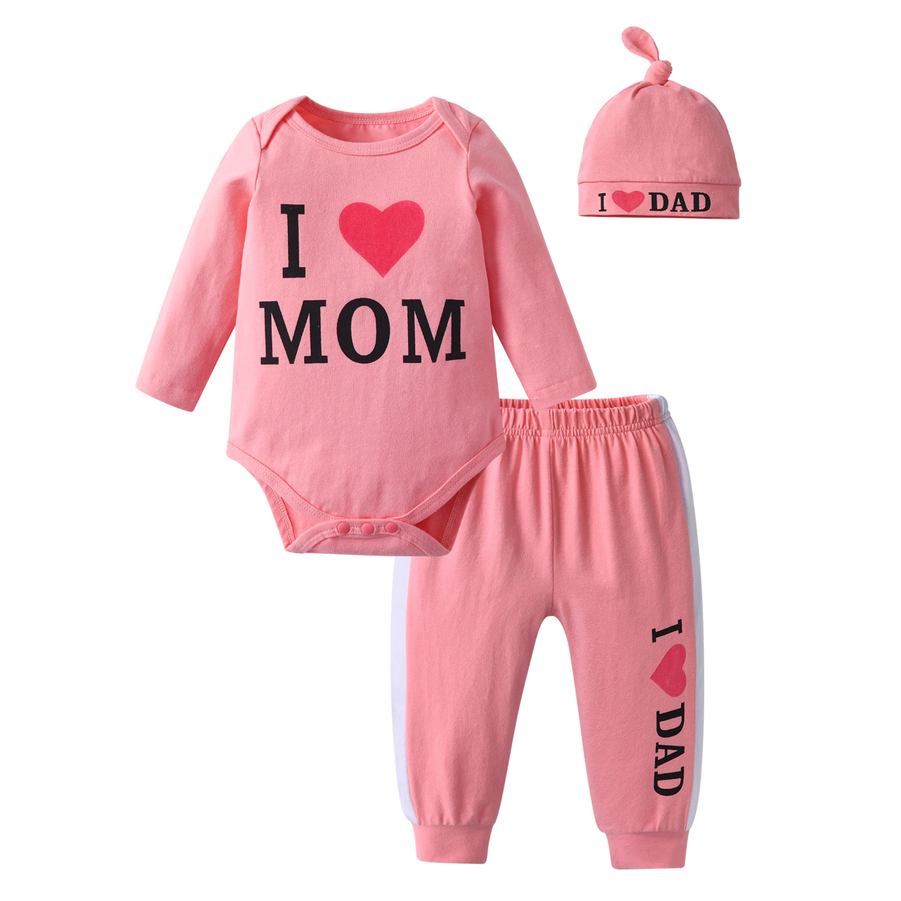Fashion Newborn Infant Girls Baby 3pc Clothes Set Letters Printed Long Sleeve Romper Bodysuit Top and Casual Pants Hat Outfits
Fashion Newborn Infant Girls Baby 3pc Clothes Set Letters Printed Long Sleeve Romper Bodysuit Top and Casual Pants Hat Outfits