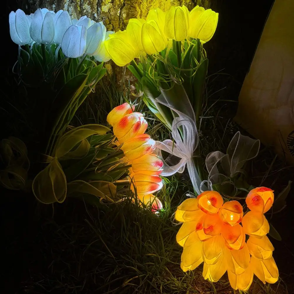 Led Tulip Lamp Artificial Flowers Led Tulip Lights Bouquet Glowing Handheld Ambient Lamp with Bendable Stems Bedroom Decor Night
Led Tulip Lamp Artificial Flowers Led Tulip Lights Bouquet Glowing Handheld Ambient Lamp with Bendable Stems Bedroom Decor Night
