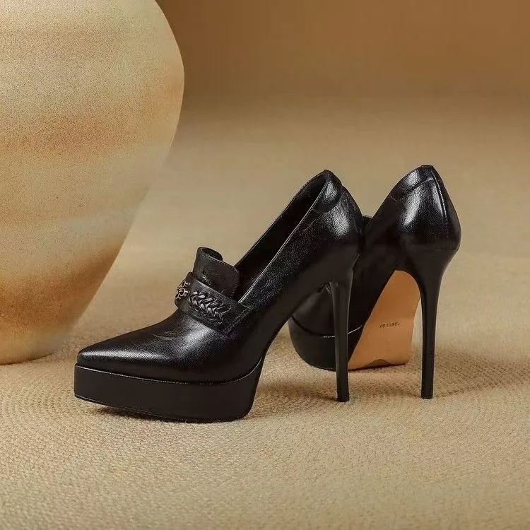 2026 Spring New Style New Chinese Light Thick-Soled Pointed-Toe Trendy High-End Versatile Super High Heel Single Shoes
2026 Spring New Style New Chinese Light Thick-Soled Pointed-Toe Trendy High-End Versatile Super High Heel Single Shoes