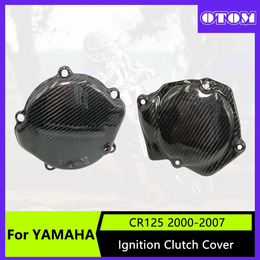 Motorcycle Clutch Ignition Cover Carbon Fiber Engine Guard For HONDA CR125 2000-2007 Off-road Stator Clutch Cover
Motorcycle Clutch Ignition Cover Carbon Fiber Engine Guard For HONDA CR125 2000-2007 Off-road Stator Clutch Cover