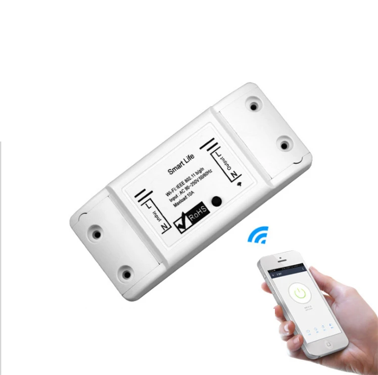 5 шт. Tuya умный Wi-Fi переключатель с дистанционным управлением через приложение и таймером беспроводной 10A голосовое управление аксессуар для смартфона
5 шт. Tuya умный Wi-Fi переключатель с дистанционным управлением через приложение и таймером беспроводной 10A голосовое управление аксессуар для смартфона