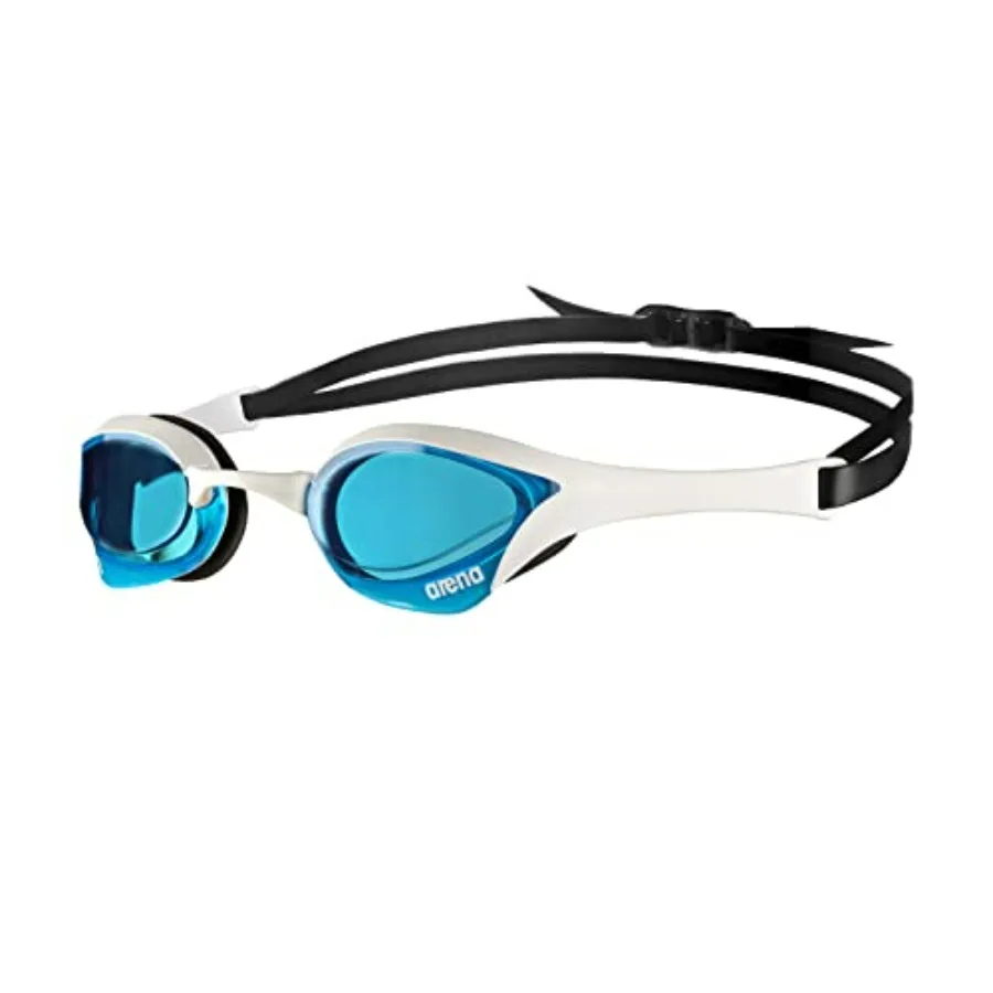Racing swim goggles for unisex use, polycarbonate hard lens with anti-fog technology, black color, ultra-swipe comfort seal
Racing swim goggles for unisex use, polycarbonate hard lens with anti-fog technology, black color, ultra-swipe comfort seal