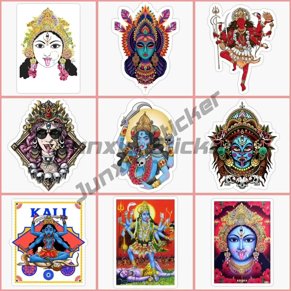 Kali Indian Mythological Character Decals Bodywork Windshield Window Vinyl Waterproof Car Sticker Kk Decorate
Kali Indian Mythological Character Decals Bodywork Windshield Window Vinyl Waterproof Car Sticker Kk Decorate
