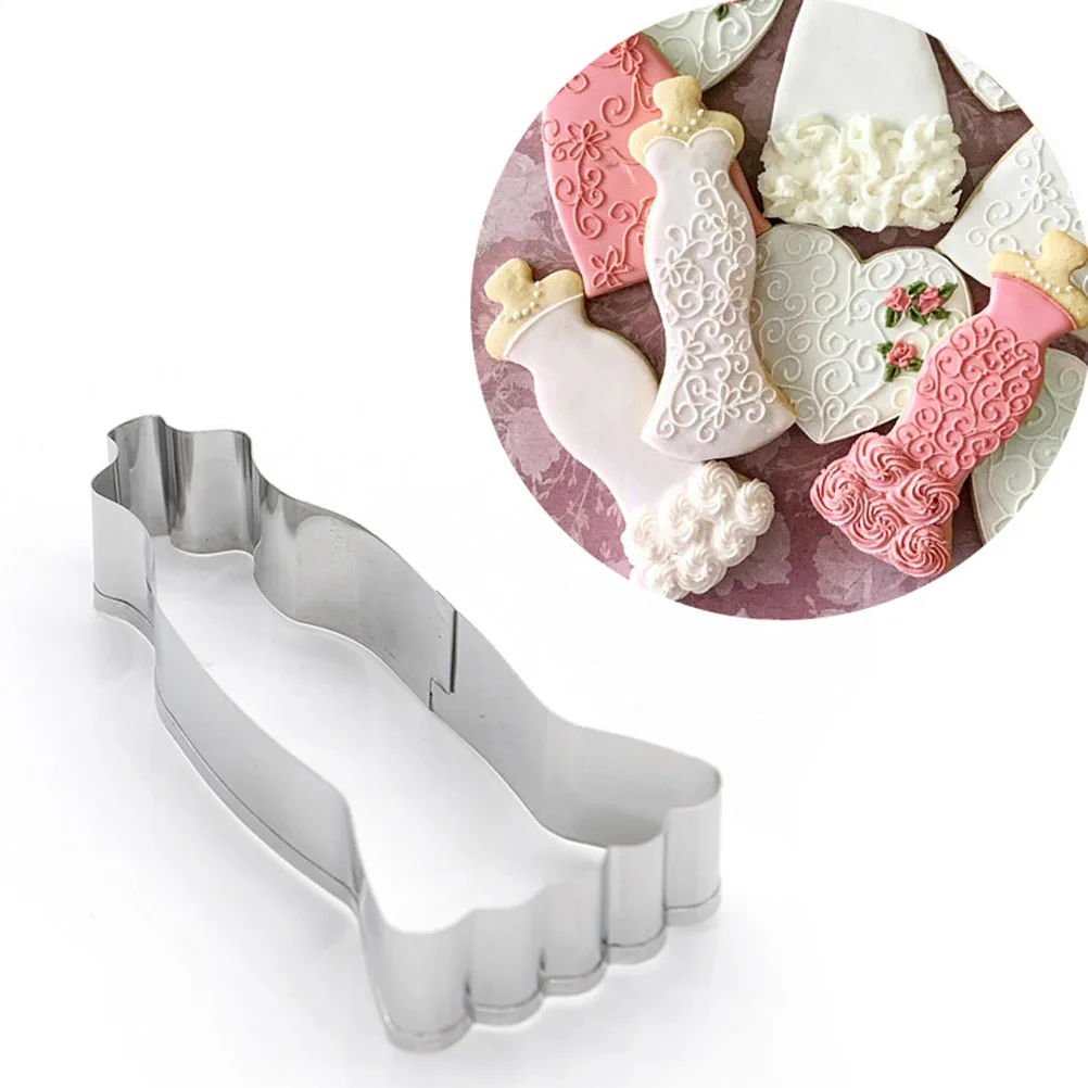 9Pcs Biscuit Molds Stainless Steel Cookie Set Skirt Shape Fondant Cake Chocolate Tools Baking Reusable Safe
9Pcs Biscuit Molds Stainless Steel Cookie Set Skirt Shape Fondant Cake Chocolate Tools Baking Reusable Safe
