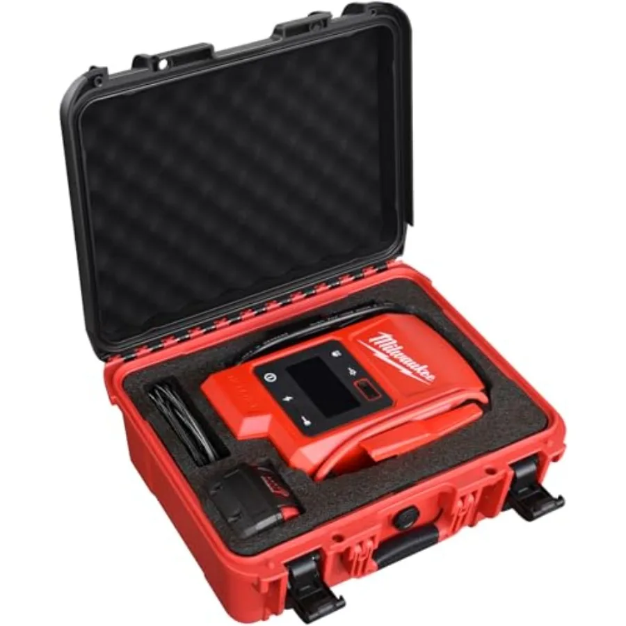 Водонепроницаемый жесткий кейс для пускового устройства Milwaukee M18 Hotshot 3841-20 с индивидуальной пенопластовой защитой, коробка для хранения, вмещает Jump Starter
Водонепроницаемый жесткий кейс для пускового устройства Milwaukee M18 Hotshot 3841-20 с индивидуальной пенопластовой защитой, коробка для хранения, вмещает Jump Starter