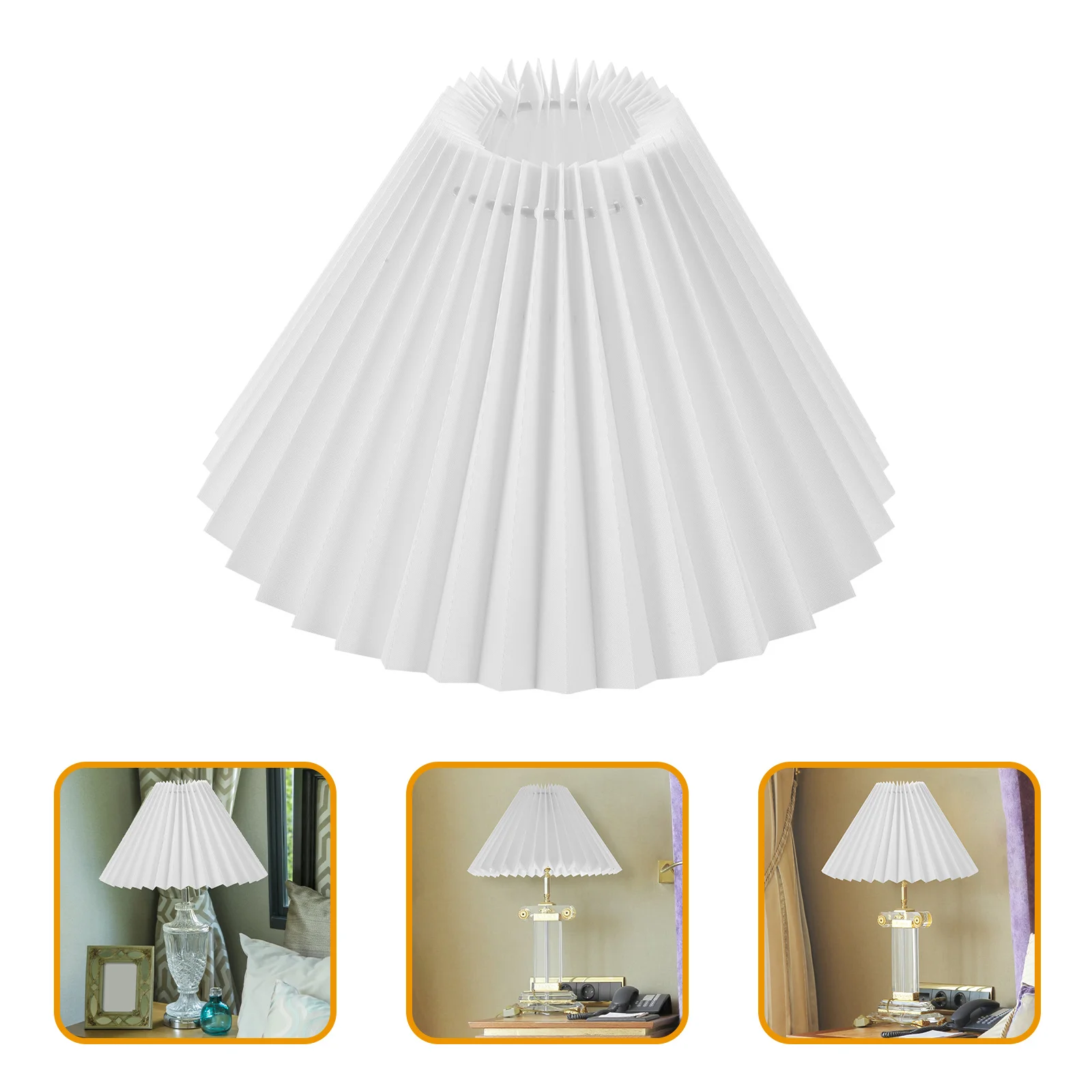 2pcs Pleated Lampshade Cloth Iron Durable Easy Install Modern Lamp Shade Decor For Bedroom Living Room Desk Lamp Cover
2pcs Pleated Lampshade Cloth Iron Durable Easy Install Modern Lamp Shade Decor For Bedroom Living Room Desk Lamp Cover