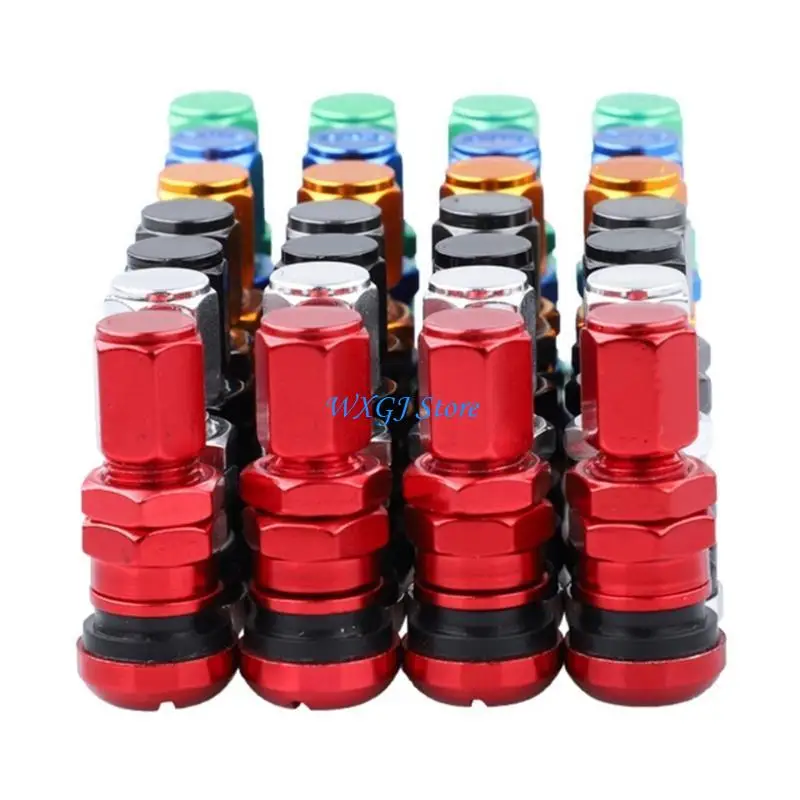 37JE Lightweight Car Tire Valves Cores Leak Proof with Dustproof Moisture Protective Caps For Extreme Driving Conditions 4pcs
37JE Lightweight Car Tire Valves Cores Leak Proof with Dustproof Moisture Protective Caps For Extreme Driving Conditions 4pcs