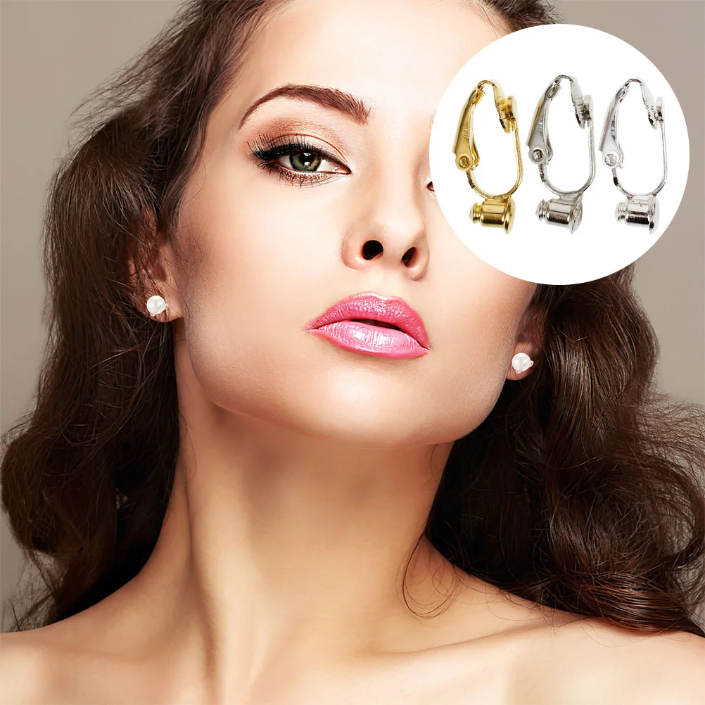 12 Pcs Clip-on Earring Converter Earrings Studs DIY Jewelry Making Earbuds Earphone Clasps for Post Earphones
12 Pcs Clip-on Earring Converter Earrings Studs DIY Jewelry Making Earbuds Earphone Clasps for Post Earphones