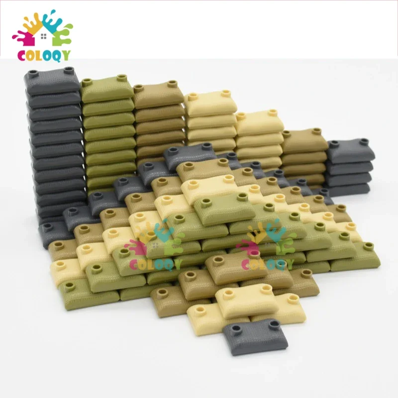 Kids Toys WW2 100/20pcs SandBag Building Blocks Green Compare with Soldiers Mini Action Figures Toys For Kids Christmas Gifts
Kids Toys WW2 100/20pcs SandBag Building Blocks Green Compare with Soldiers Mini Action Figures Toys For Kids Christmas Gifts