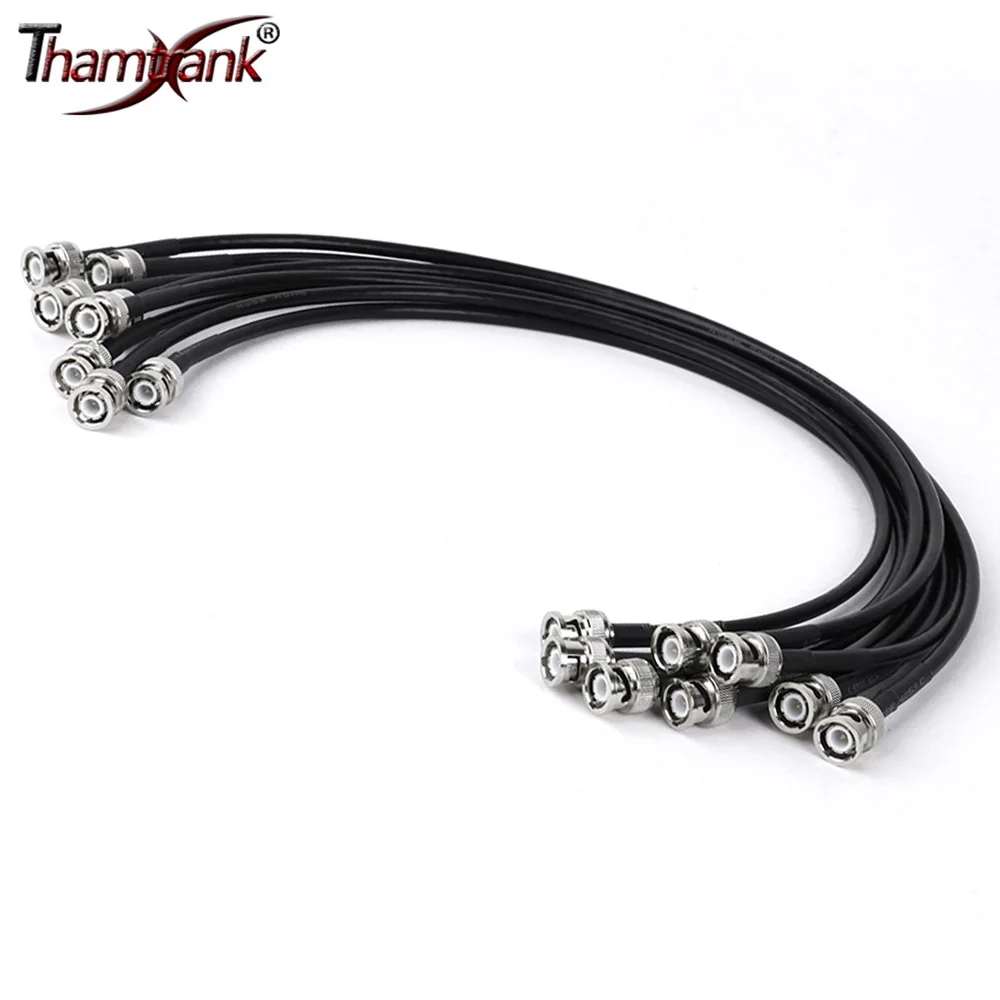 RG58 Cable,50/75 Ohm BNC Male to BNC Male for BNC Adapter Home Extension Connector Adapter Wire RF Coaxial Pigtail Jumper Cord
RG58 Cable,50/75 Ohm BNC Male to BNC Male for BNC Adapter Home Extension Connector Adapter Wire RF Coaxial Pigtail Jumper Cord