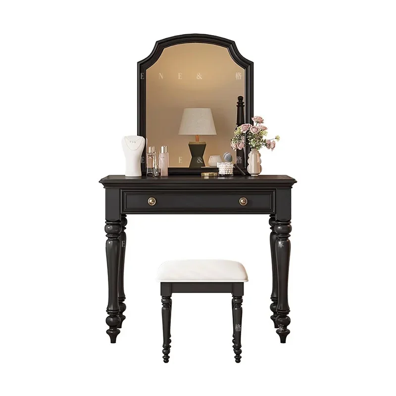 Table Bedroom Mirror Makeup Cosmetics Vintage European Dressing Vanity Table Storage Chair Cabinet Penteadeira Trendy Furniture
Table Bedroom Mirror Makeup Cosmetics Vintage European Dressing Vanity Table Storage Chair Cabinet Penteadeira Trendy Furniture