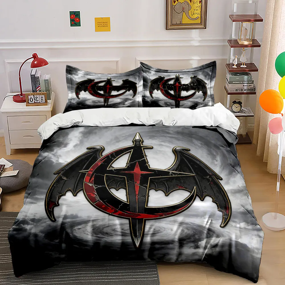 "Gothic Style Three-Piece Decoration" Soft Comfortable Duvet Cover Bedding Set Included 1*Duvet Cover & 2*Pillowcases, gift
"Gothic Style Three-Piece Decoration" Soft Comfortable Duvet Cover Bedding Set Included 1*Duvet Cover & 2*Pillowcases, gift