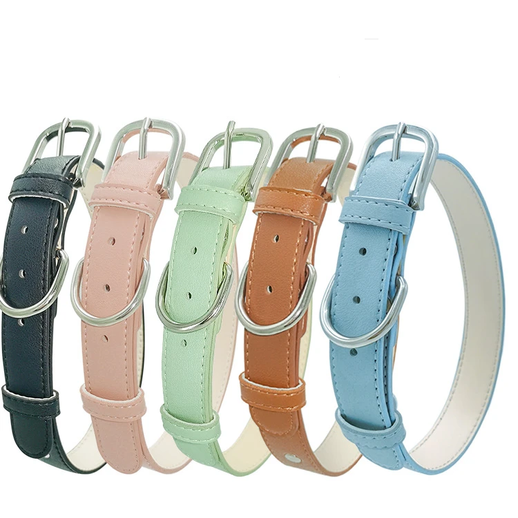 Solid Color Pet Collar Dog Collar Cat Collar Pet Supplies Adjustable Leather PU Dog Collar Dog Leash Harness Dog Accessories
Solid Color Pet Collar Dog Collar Cat Collar Pet Supplies Adjustable Leather PU Dog Collar Dog Leash Harness Dog Accessories