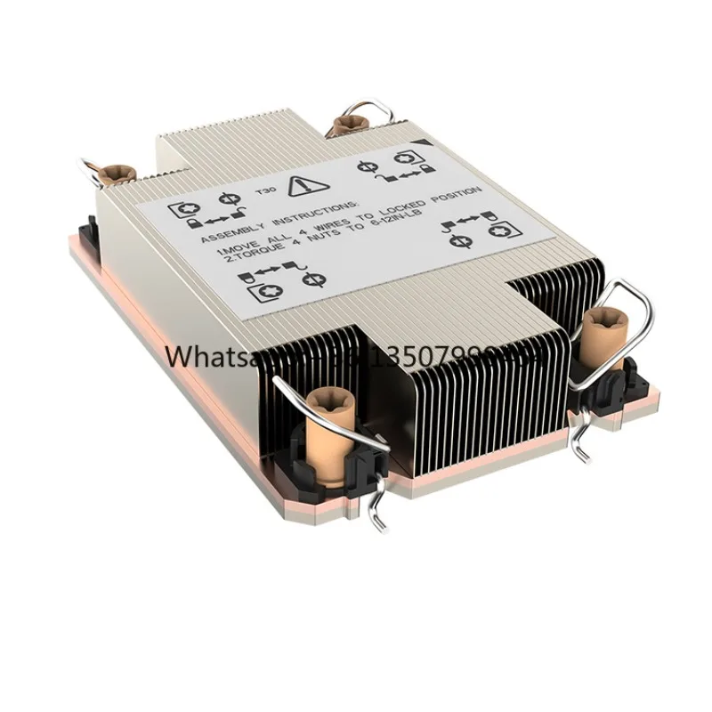 1u 2U 4U Server Cpu Cooling Heatpipe Heatsink Lga 4677 Processor Aluminum Fin Heat Sink Cpu Cooler Copper Base Air Cooling
1u 2U 4U Server Cpu Cooling Heatpipe Heatsink Lga 4677 Processor Aluminum Fin Heat Sink Cpu Cooler Copper Base Air Cooling
