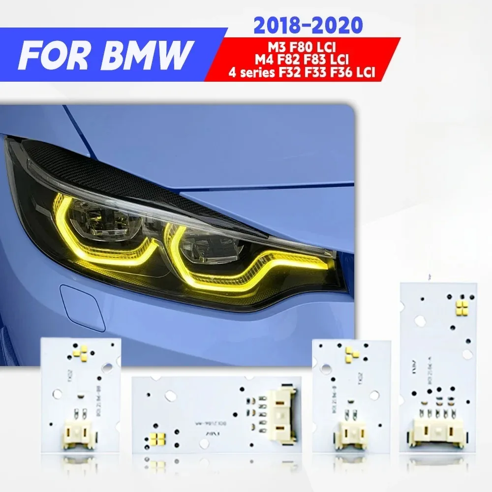 Yellow Angel Eyes DRL LED Board For BMW M3 M4 CSL 4 Series F80 F82 F83 F32 F36 F33 LCI 18-20 Daytime Running Light 63117493229
Yellow Angel Eyes DRL LED Board For BMW M3 M4 CSL 4 Series F80 F82 F83 F32 F36 F33 LCI 18-20 Daytime Running Light 63117493229